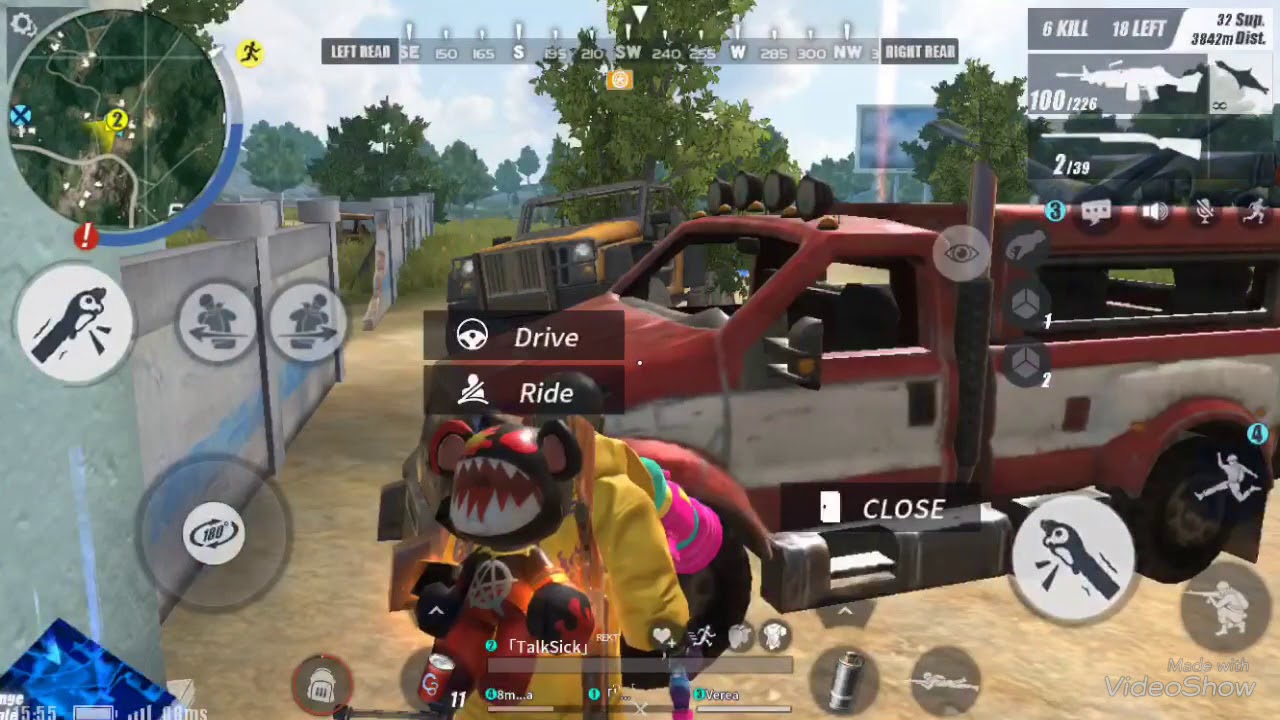 I kill them all using M249/LMG - Rules of Survival