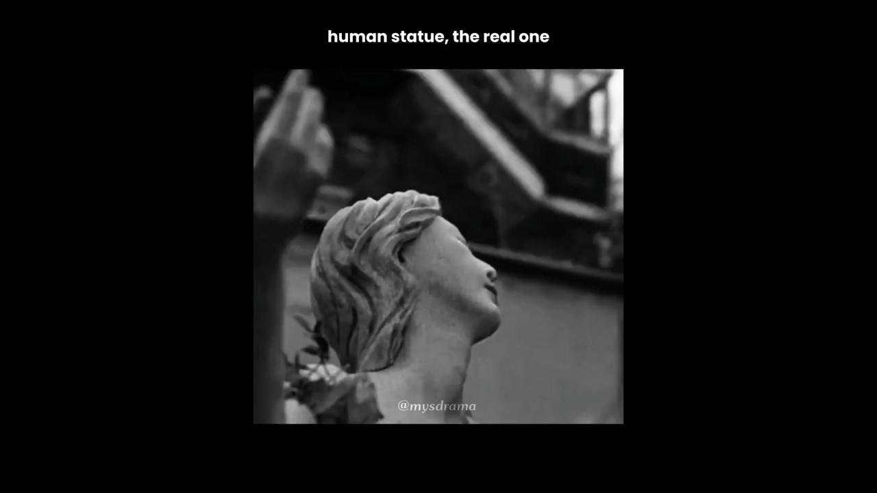 human statue, the real one 