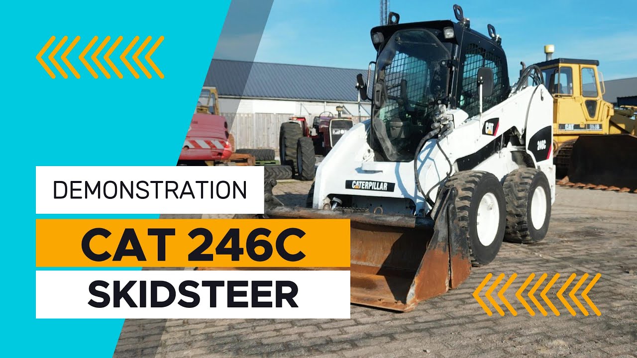 CAT 246C Skid-Steer in Action | Full Demo & Performance Test