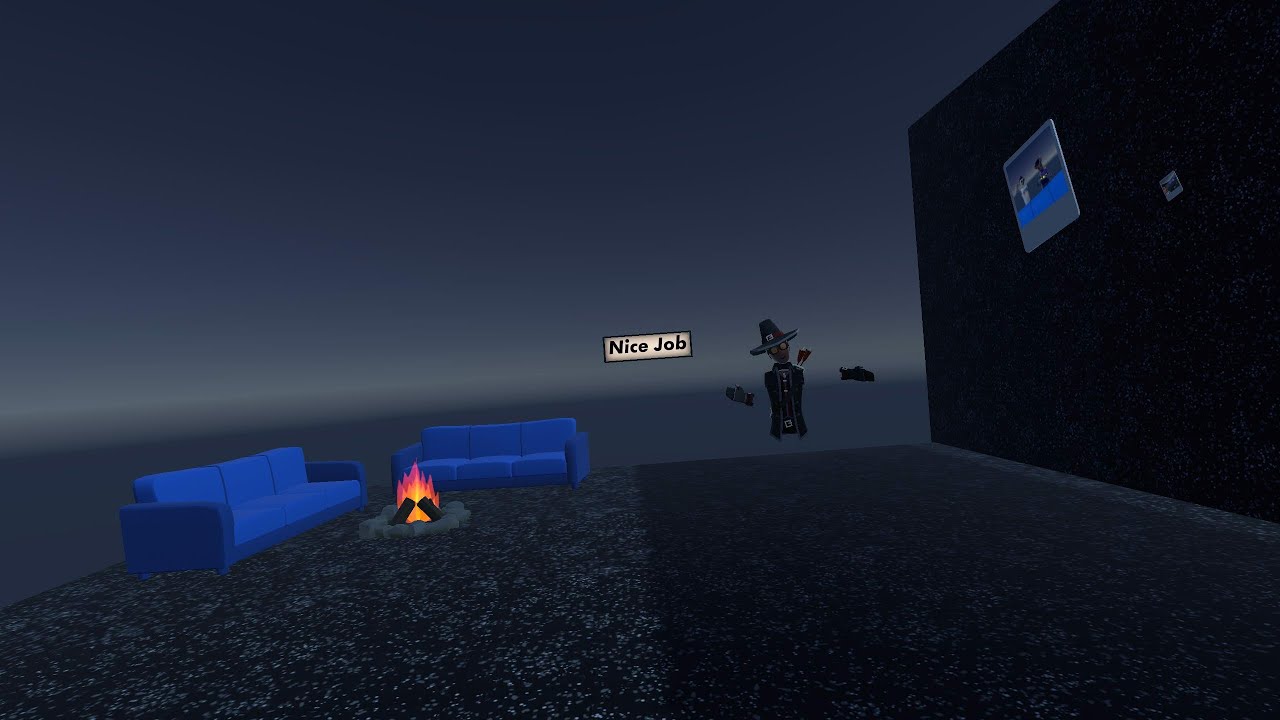 Climbing a big wall in VR! rec room gameplay YouTube