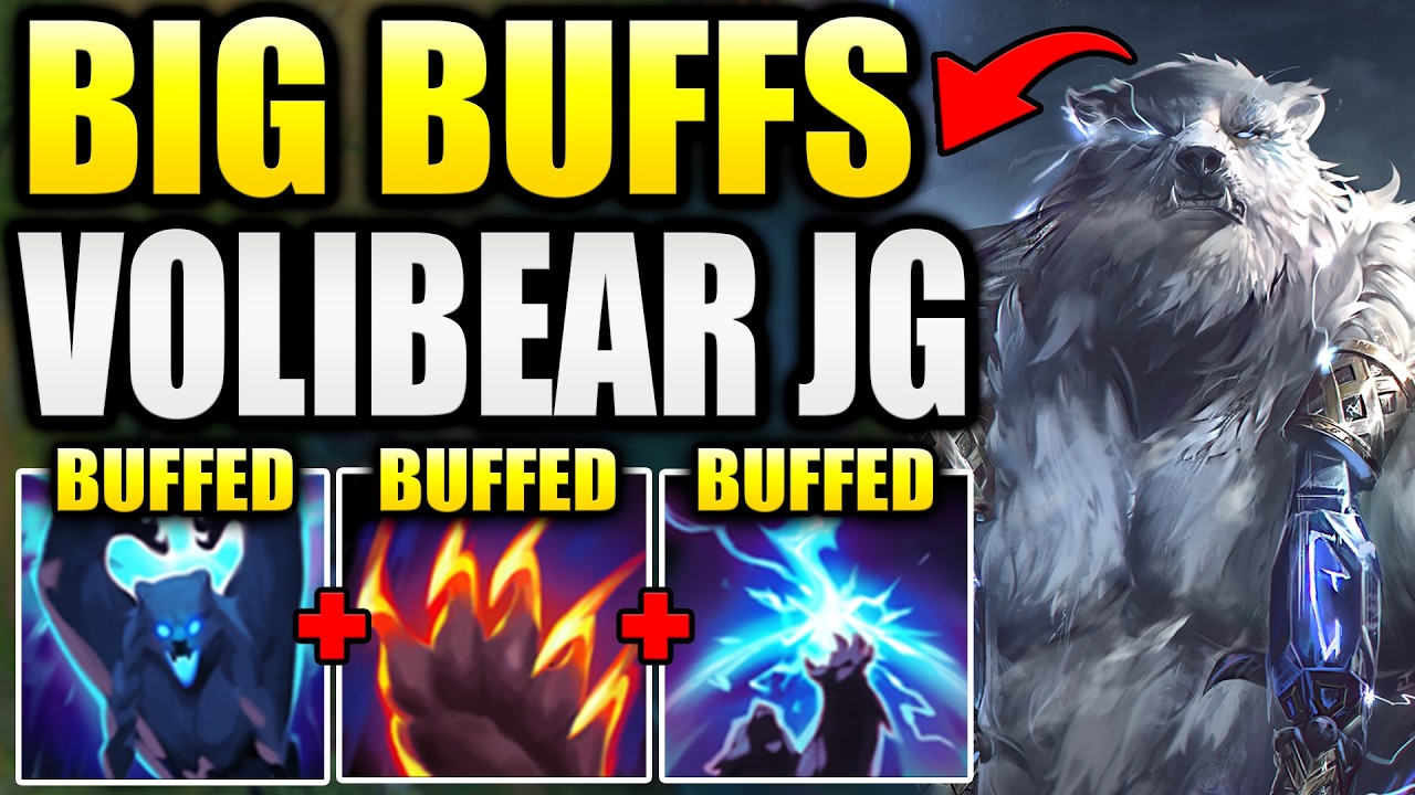 RIOT JUST GAVE VOLIBEAR JUNGLE SOME BIG BUFFS!
