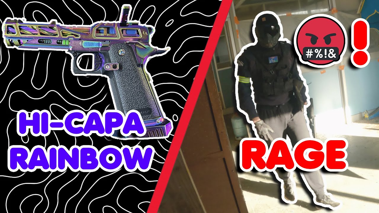 Airsoft rage on CQB (21/01/24) - R.R.A - YouTube