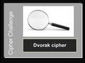 Cipher Challenge: Dvorak cipher