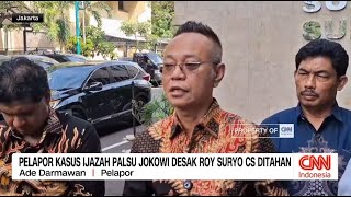 Download Lagu Pelapor Kasus Ijazah Palsu Jokowi Desak Roy Suryo CS Ditahan MP3