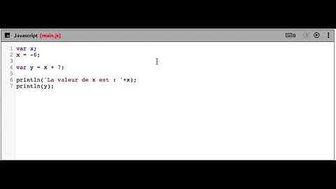 Créer et afficher des variables en Javascript