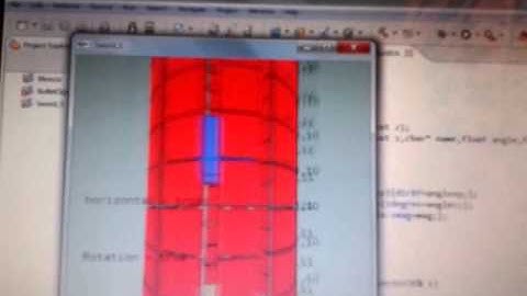 opengl cylindrical menu