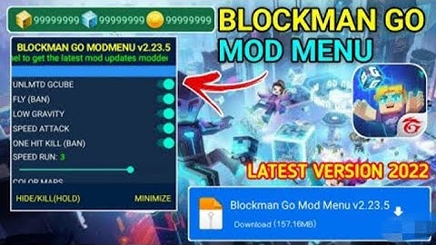 blockman go garena bedwars mod menu version 2.23.5 2022