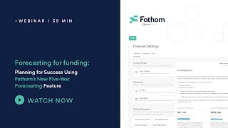 Forecasting for Funding: Planning For Success