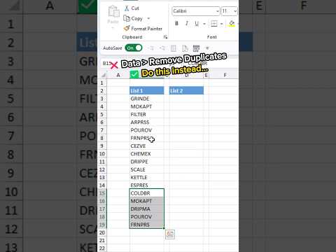 Remove Duplicates 🤯