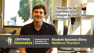 Matthew Thurston's Journey from Student Researcher to Industry Professional | Student Success Story