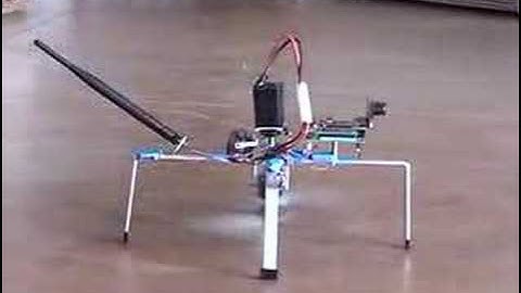 2nd prototype, test #1 - baby hiller flying platform