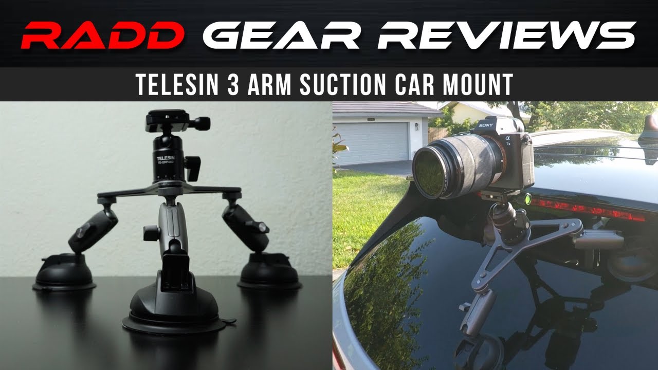Telesin Car Mount Unbox and Test