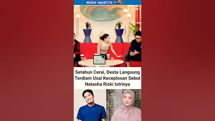 desta terdiam usai keceplosan sebut natasha rizky istrinya #desta #natasharizki #fyp #shorts