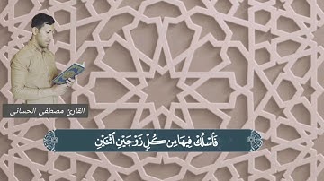 ° تلاوة هادئة لا توصف 😌🎧 ... القارئ مصطفى الحساني/ ما تيسر من سورة المؤمنون 🌺💗