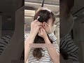 髪の毛が落ちてこない簡単顔周りアレンジ🌱#shorts