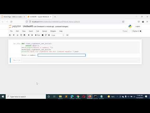 Python Program to Clear the Rightmost Set Bit of a Number