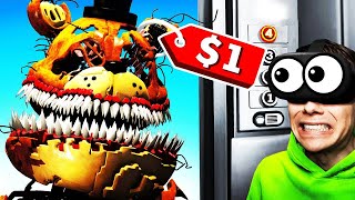 Comprando FNAF Por 1$ (VR Elevator)