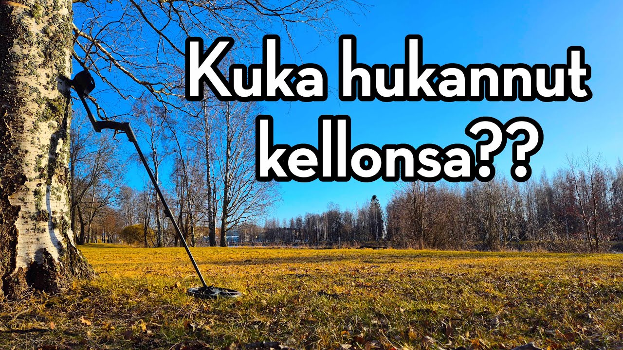 Metallinpaljastimen kanssa vanhassa puistossa Porissa!