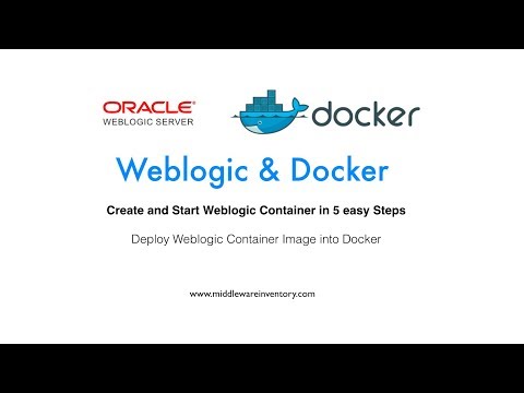 Weblogic in Docker - Create and Start Weblogic Container in 5 Steps - middlewareinventory.com