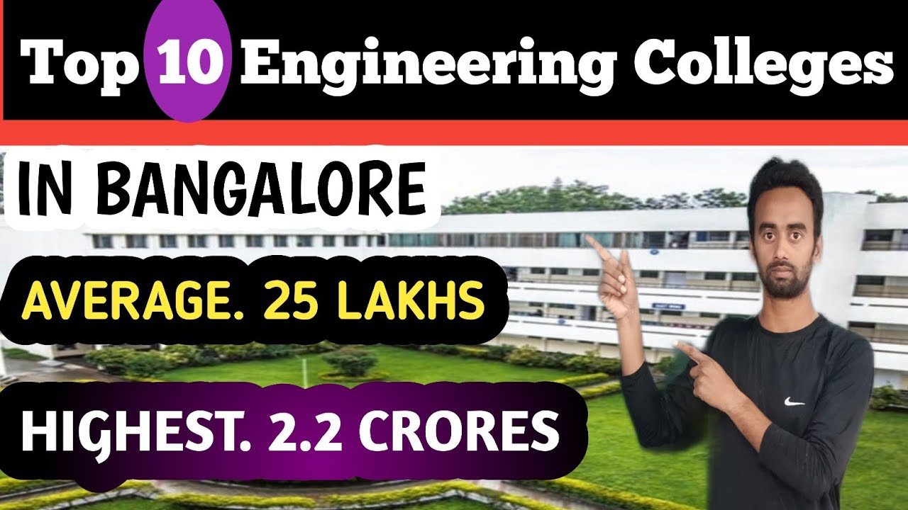 Top 10 Engineering Colleges in Bangalore। 2.2 crore placement 2023🔥 ...