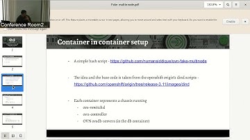 Deploying multi chassis OVN using docker in docker