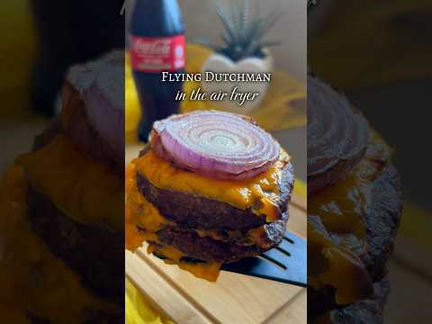 The Flying Dutchman Burgers In The Air Fryer | Shorts