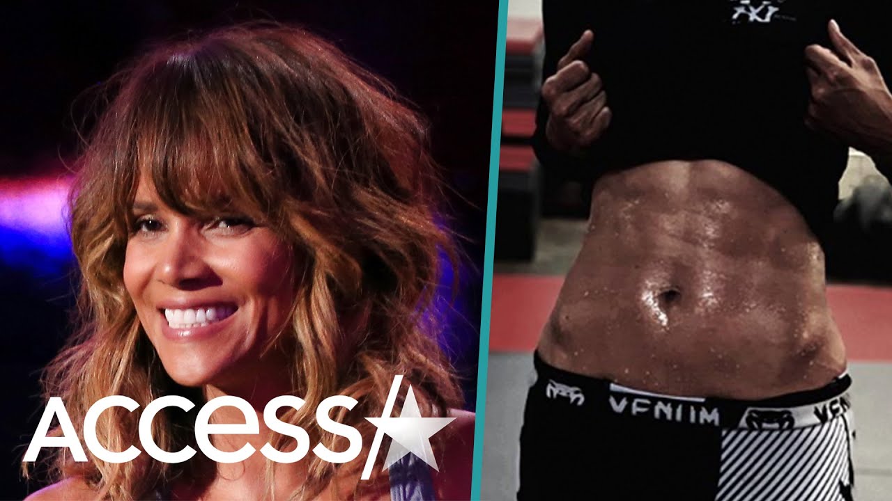 Halle Berry Shows Off Her Insane Abs And Reveals The Secret To Getting