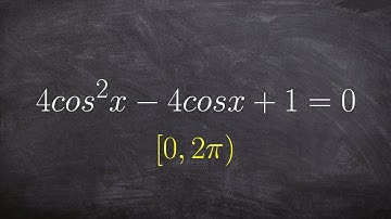 Solve a trig equation by factoring a perfect square trinomial