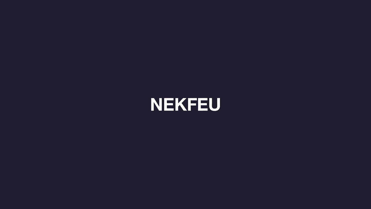 NekfeuVEVO Live Stream