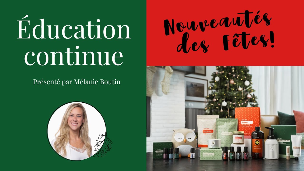 Nouveautés des fêtes doTERRA 2025