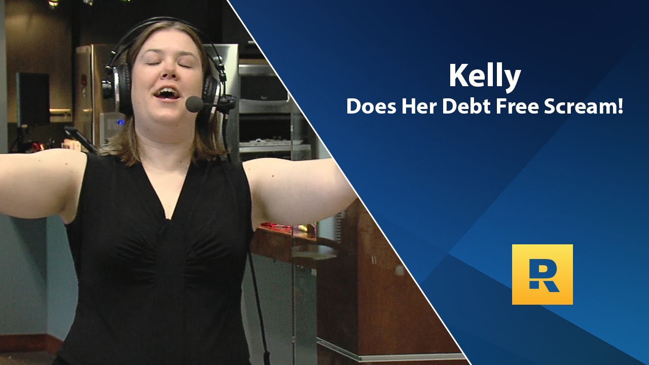 Kelly Does Her Debt Free Scream! Kelly Does Her Debt Free Scream!