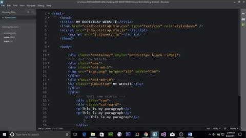 STARTING WITH BOOTSTRAP - GRID SYSTEM (URDU / HINDI)