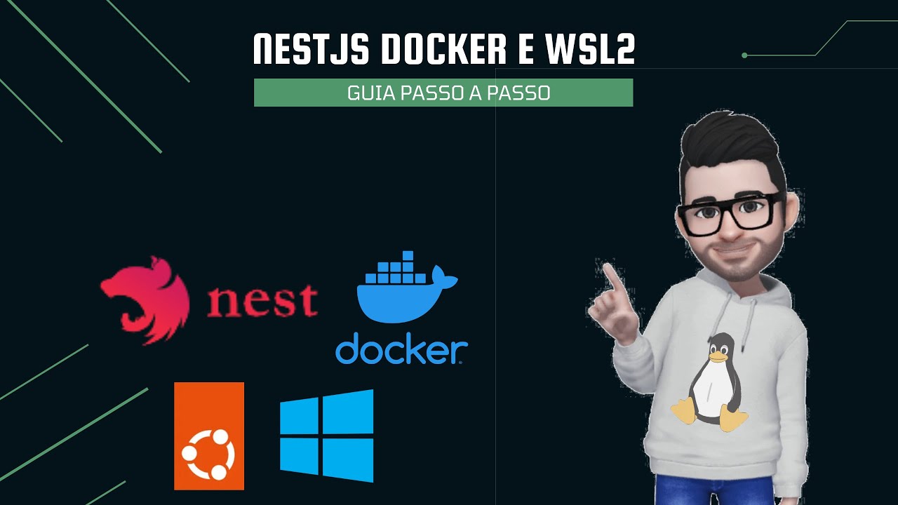 Criando um projeto NESTJS para rodar com Docker no WSL2 - YouTube