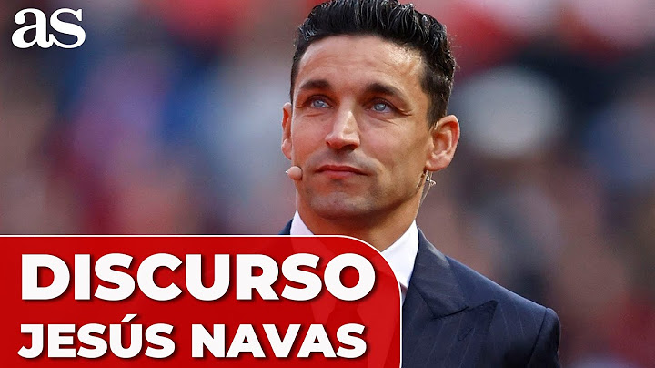 DISCURSO completo de JESÚS NAVAS en su RETIRADA del FÚTBOL PROFESIONAL | SEVILLA