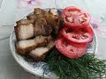 Сало горячего копчения... Безумно вкусно