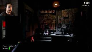 (Request)(sparta duel) Markiplier plays five nights at freddys