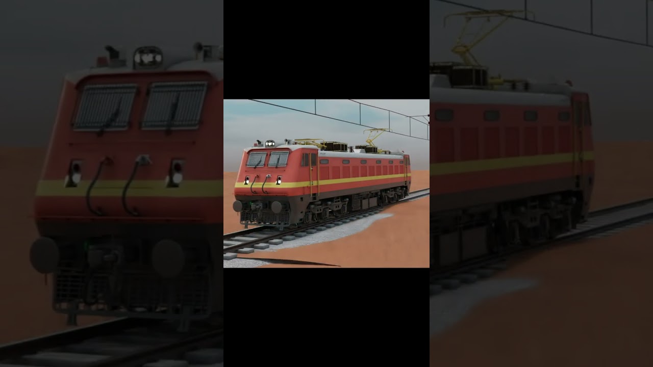WAP4 Test Run Animated|WAP-4 Acceleration and Break Test|Short Run