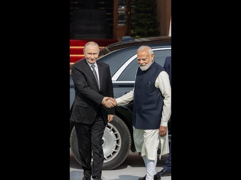 India's Modi Calls Putin's India Visit "Historic" #russia #india #shorts