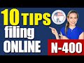 10 Tips for Filing N-400 Online & USCIS glitches & solutions | US Citizenship