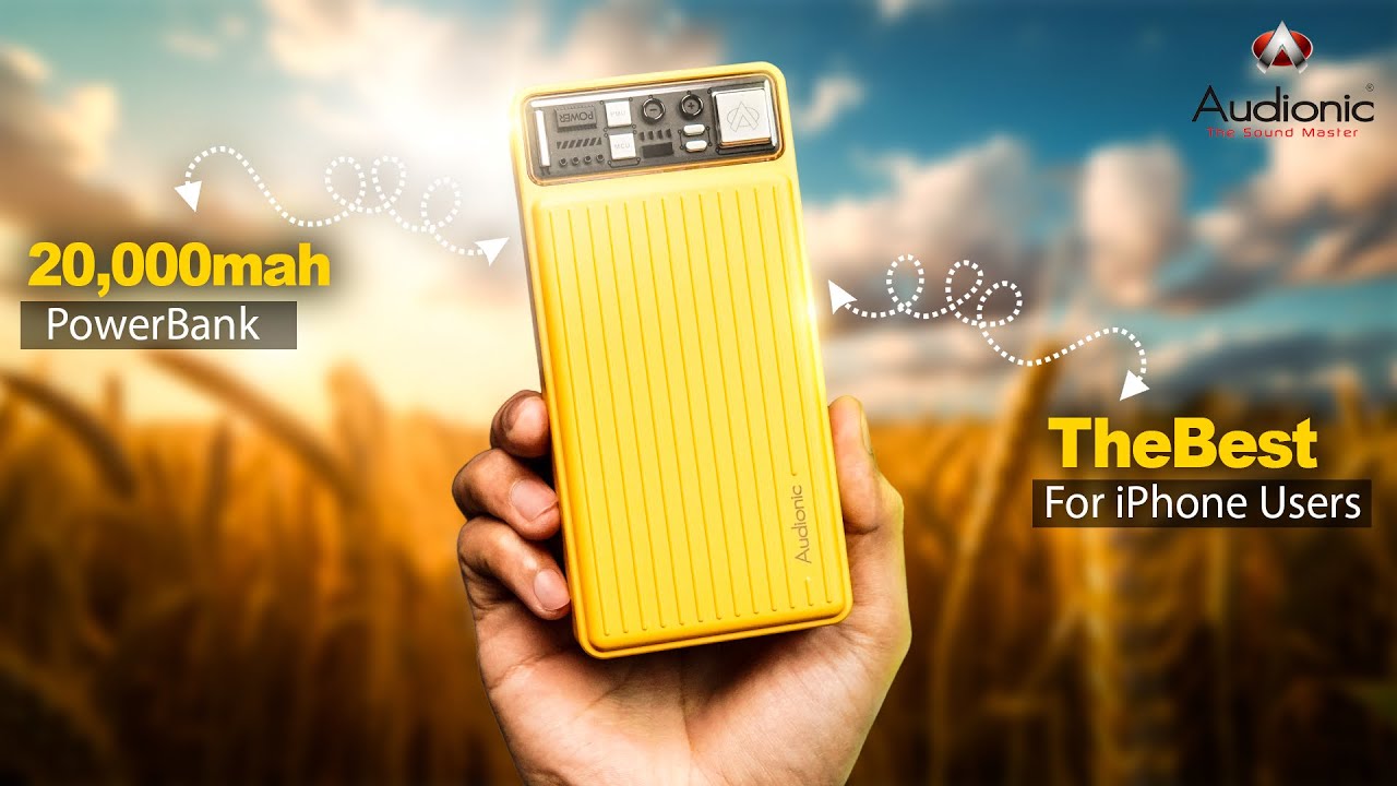 20,000 MAH Power Bank With Fast Charging ⚡️| Audionic Spark S230 Pro Power bank Review
