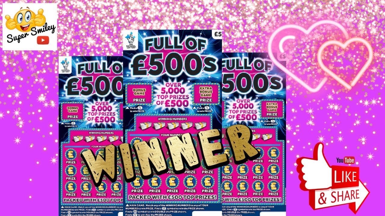 💥  Full of 500s Scratch Cards 💥