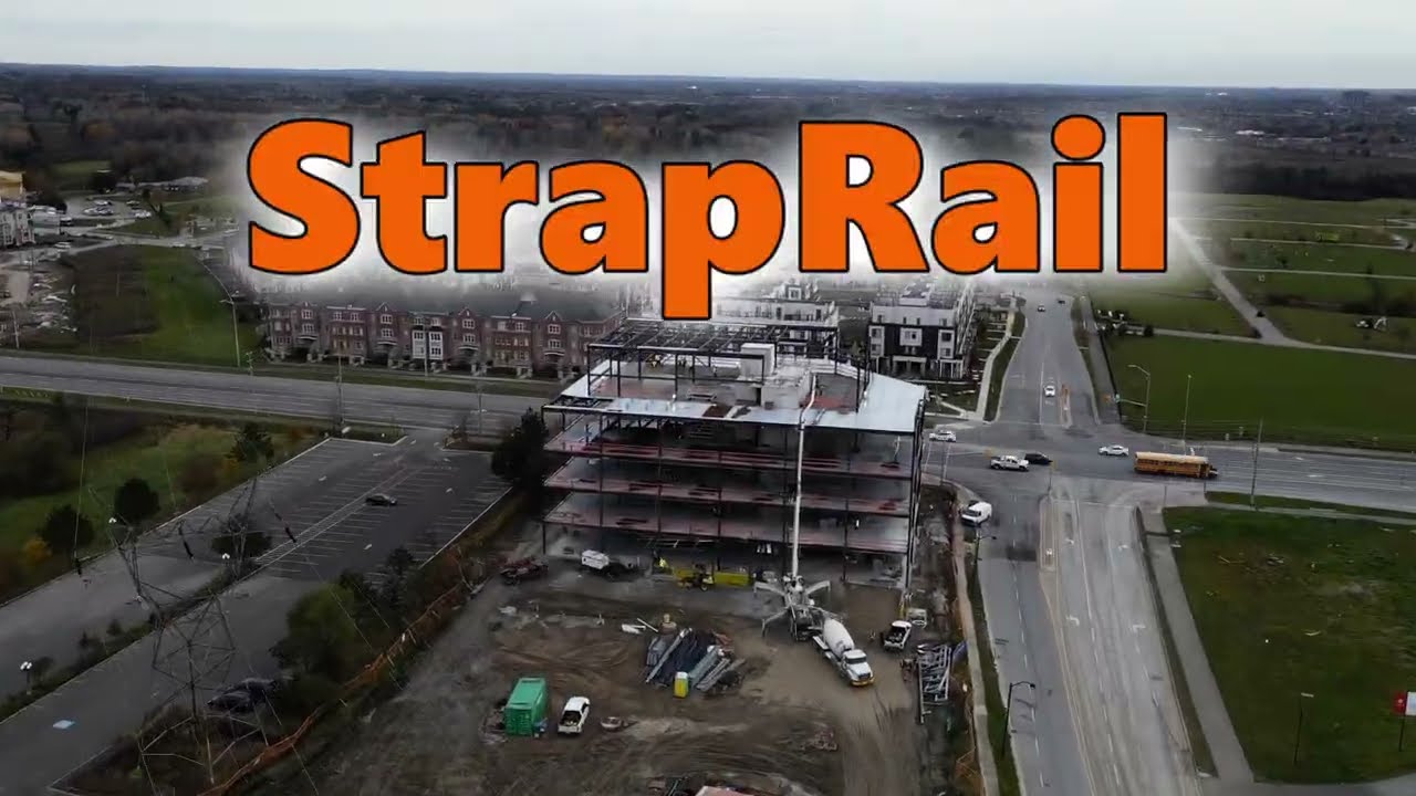 StrapRail on Steel Columns