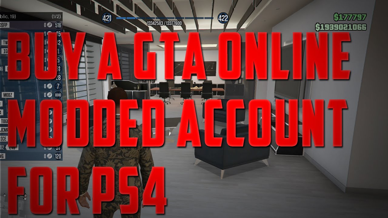 gta 5 modded accounts instant delivery 2018