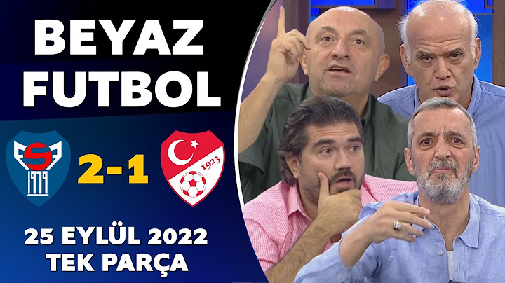 Beyaz Futbol 25 Eylül 2022  Tek Parça ( Faroe Adaları 2-1 Türkiye )