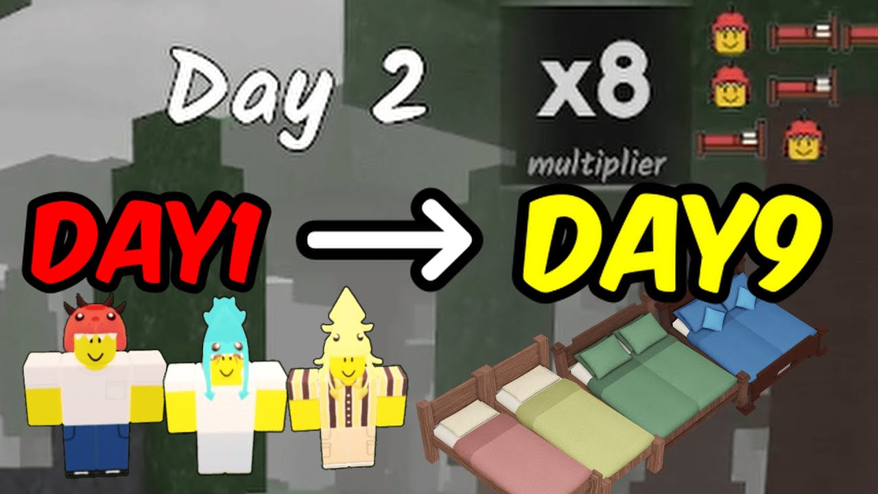 How to x8 Multiplier in Day1 In 99 Nights in the Forest | Roblox