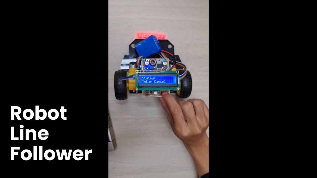 Robot Line Follower - YouTube