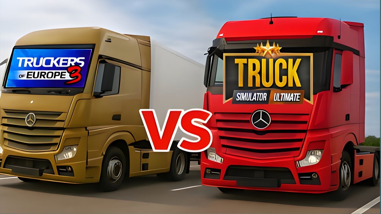 Truckers of Europe 3 vs Truck Simulator Ultimate – Which is the Real King of Truck Games? (PART 2)