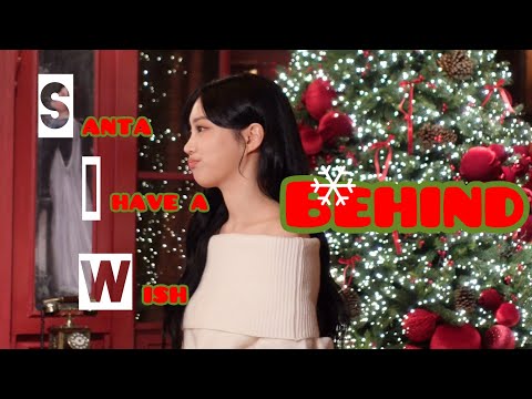 'Santa I have a wish...' Behind 비하인드☃️ thumbnail
