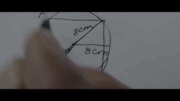 find the area of the square that can be inscribed in a circle of radius 8cm
