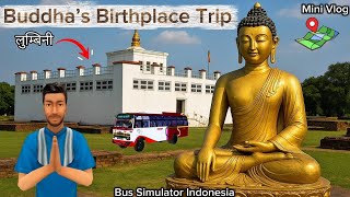 Lumbini Trip🚍| Bus Simulator Indonesia| Mini Vlog ❤️  screenshot 4